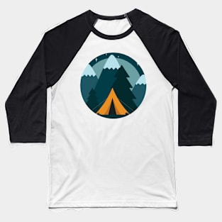 Go Camping Baseball T-Shirt